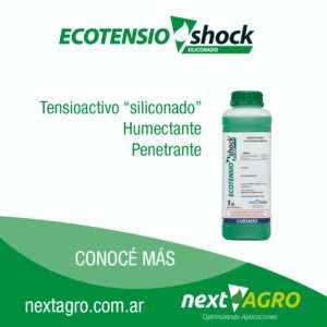 Next Agro, tensioactivo siliconado humectante penetrante, Ecotensio Shock