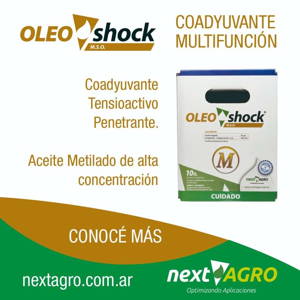 Next Agro coadyuvantes multifunción, Oleo Shock